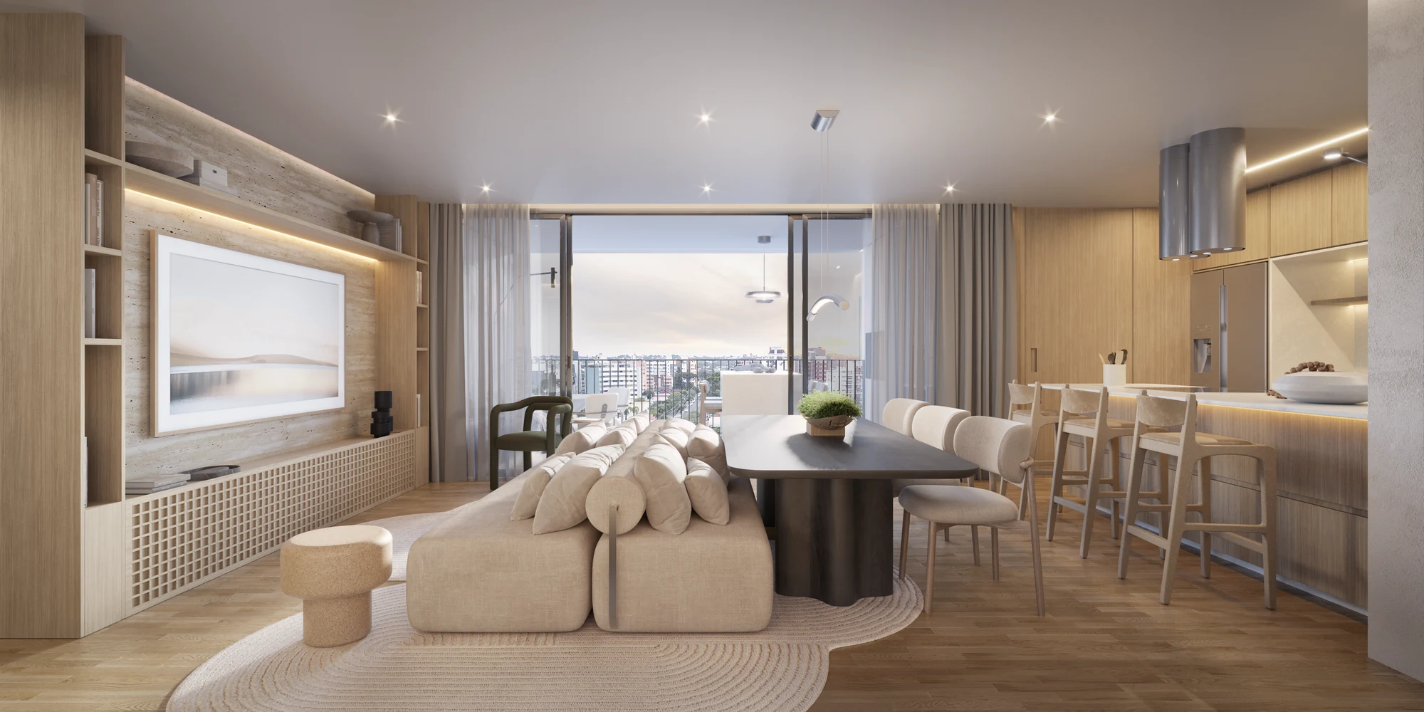 118,32 m² · Living · vista 2